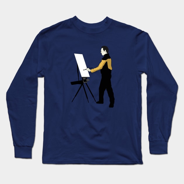 The Painter Long Sleeve T-Shirt by Rackham